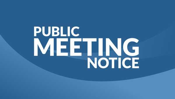 Public Meeting Notice
